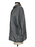 Zara Polka Dots Gray 3/4 Sleeve Button-Down Shirt Size XS - photo 5
