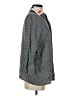 Zara Polka Dots Gray 3/4 Sleeve Button-Down Shirt Size XS - photo 4