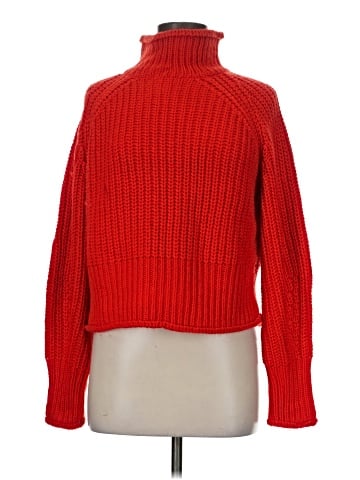 Aqua Turtleneck Sweater (view 1)