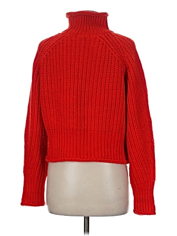 Aqua Turtleneck Sweater (view 2)