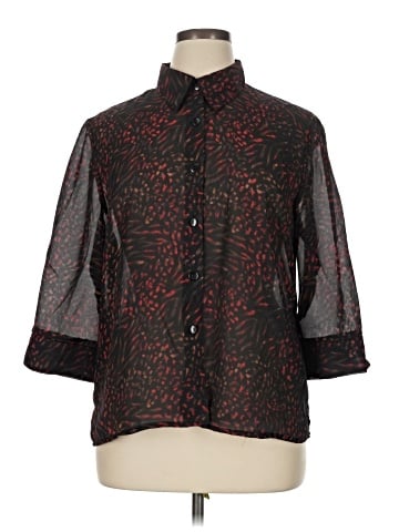 Sag Harbor 3/4 Sleeve Blouse (view 1)