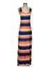 Mossimo Supply Co. Stripes Orange Casual Dress Size XS - photo 1