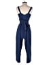 Forever 21 Contemporary Solid Blue Jumpsuit Size S - photo 2
