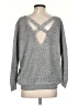Forever 21 100% Acrylic Metallic Gray Pullover Sweater Size S - photo 2