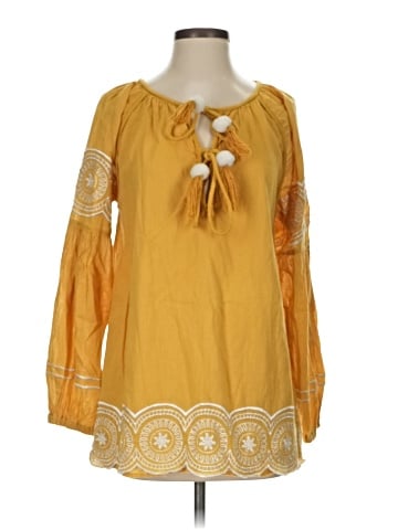Goodnight Macaroon Long Sleeve Blouse (view 1)