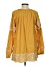 Goodnight Macaroon Yellow Long Sleeve Blouse Size S - photo 2