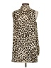 Vince Camuto 100% Polyester Animal Print Ivory Sleeveless Blouse Size S - photo 2
