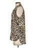 Vince Camuto 100% Polyester Animal Print Ivory Sleeveless Blouse Size S - photo 5