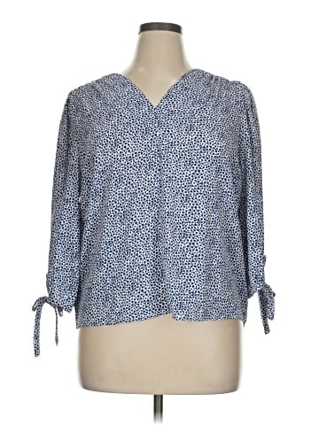 Renee C. 3/4 Sleeve Blouse (view 1)