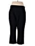 Jones New York Solid Black Active Pants Size 1X - photo 2