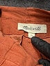Madewell Brown Linen Pants Size 00 - photo 6