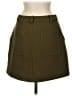 Frank And Oak Solid Green Brown Casual Skirt Size M - photo 2