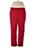 Weekends by Chico's Solid Red Casual Pants Size 16 - photo 1