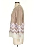 J.Crew Chevron-herringbone Tan Pullover Sweater Size XXS - photo 5