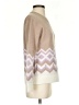 J.Crew Chevron-herringbone Tan Pullover Sweater Size XXS - photo 4