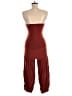 Carilyn Vaile Solid Burgundy Jumpsuit Size XXS (estimated) - photo 2