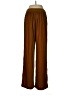 Gap 100% Polyester Solid Brown Gold Casual Pants Size M - photo 2