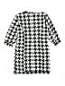 Wonder Nation 100% Polyester Houndstooth Black Silver Dress Size 14 - 18 - photo 2
