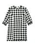 Wonder Nation 100% Polyester Houndstooth Black Silver Dress Size 14 - 18 - photo 1