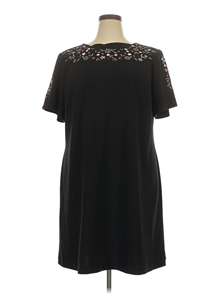 Pre-owned Calvin Klein Casual Dress In Black