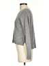 Repeat Cashmere 100% Cashmere Metallic Gray Cashmere Pullover Sweater Size XS - photo 5