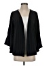 Roz & Ali Stripes Black Blazer Size XS - photo 1