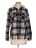 Soho 100% Polyester Plaid Black Jacket Size XS - photo 1