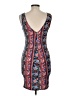 Ambiance Print Blue Casual Dress Size M - photo 2