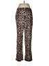 Ekouaer Animal Print Brown Casual Pants Size M - photo 2