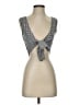 Shein 100% Polyester Silver Sleeveless Blouse Size S - photo 1
