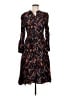 UNTUCKit Print Black Casual Dress Size 8 - photo 1