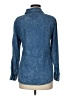 Forever 21 Blue Long Sleeve Button-Down Shirt Size M - photo 2