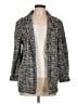 NANETTE Nanette Lepore Tweed Gray Coat Size L - photo 1