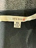 Studio M 100% Viscose Black Short Sleeve Blouse Size XS - photo 7