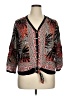 Ruby Rd. 100% Rayon Black Kimono Size 1X - photo 1