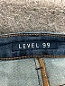 Level 99 Chevron-herringbone Blue Jeans Size 27 waist - photo 7