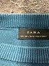 Zara Solid Blue Pullover Sweater Size L - photo 7