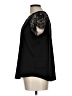 Flower & Feather Black Short Sleeve Top Size L - photo 5