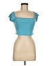 Shein Teal Tube Top Size 6 - photo 1