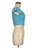 Shein Teal Tube Top Size 6 - photo 4
