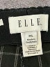 Elle Plaid Black Casual Pants Size XXL - photo 4