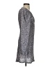 MNG Print Blue Cocktail Dress Size 4 - photo 4