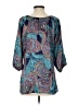 Akiko Paisley Blue 3/4 Sleeve Blouse Size S - photo 2