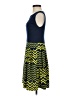 Xhilaration Chevron-herringbone Blue Casual Dress Size S - photo 5