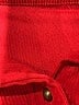 Unbranded 100% Polyester Solid Red Long Sleeve Blouse Size M - photo 7