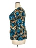 Paradox Teal Long Sleeve Blouse Size 2X - photo 5