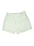 Zara Solid Green Shorts Size 12 - photo 2