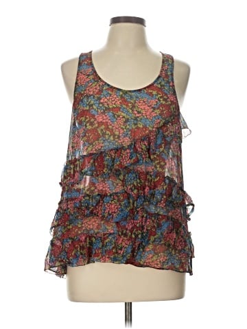 Eliot Sleeveless Silk Top (view 1)