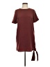 Lulus 100% Polyester Solid Burgundy Casual Dress Size XS - photo 1