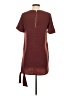 Lulus 100% Polyester Solid Burgundy Casual Dress Size XS - photo 2
